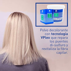 Valquer Profesional Decoblue, Decoloración Capilar con Tecnología Vplex 24 x 20 g (34217)