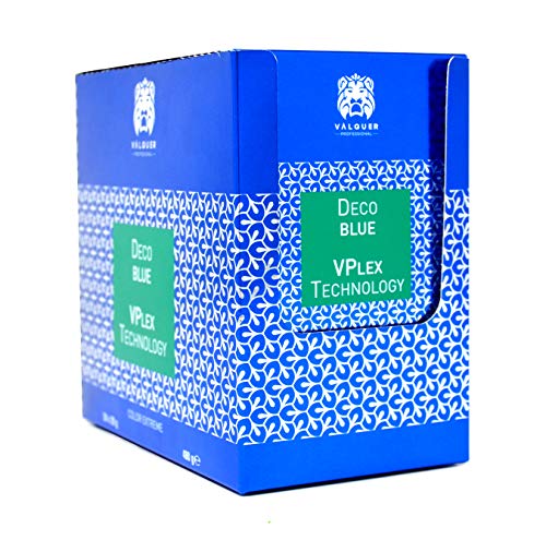 Valquer Profesional Decoblue, Decoloración Capilar con Tecnología Vplex 24 x 20 g (34217)