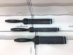 Wollow Kit 3 Cepillos Térmicos Planos W-AL-M 2,5cm + W-AL-L 3,5cm + W-AL-XL 4,5cm
