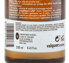 Valisol Aceite Protector SPF30 con Acelerador, 250ml - 1 botella