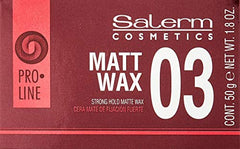 Salerm Cosmetics Matt Wax Strong Hold Cera - 50 gr