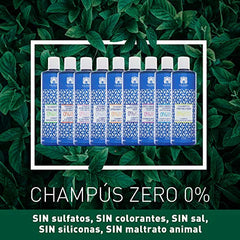 Válquer Profesional Champú Anticaída Formulación Zero % sin sal, sin sulfatos, sin parabenos y sin Siliconas. Reducir caída cabello. Stop Loss - 400 ml