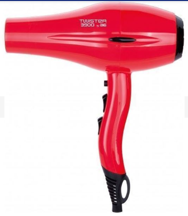 Secador de pelo twister 3900 iónica asuer group rojo