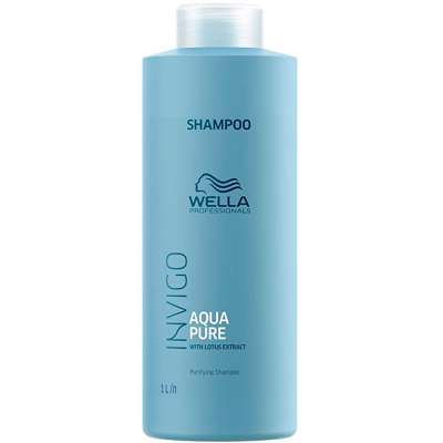 TP-WELLA INVIGO AQUA PURE PURIFYING CHAMPU 1000ML - Hair shop