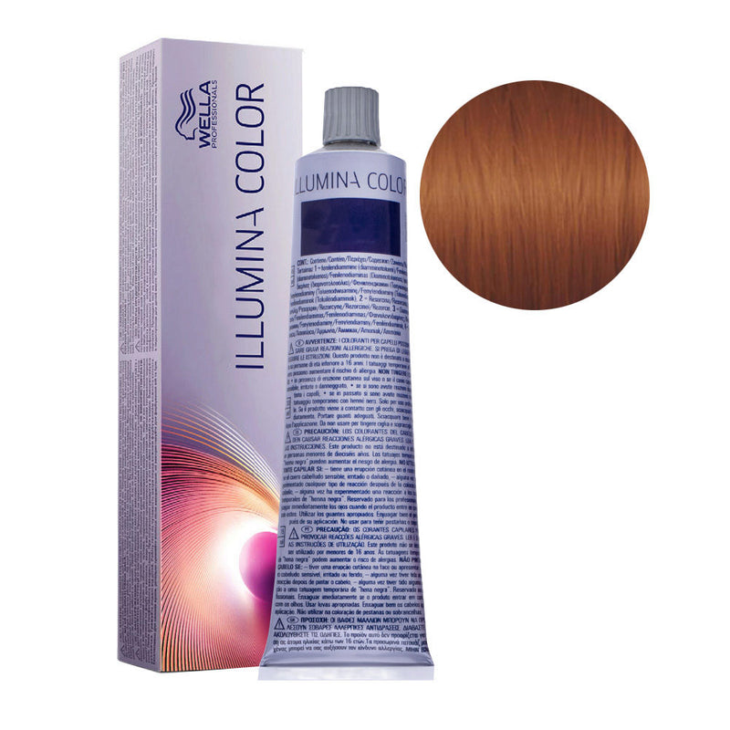 Wella tinte permanente Illumina color 7/43 60ML