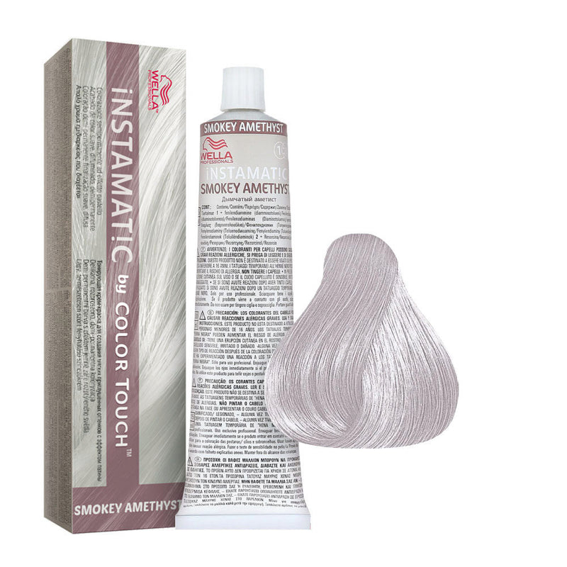 Wella color touch instamatic tinte Semipermanente para el pelo, Insta Smokey Amethyst 60ml