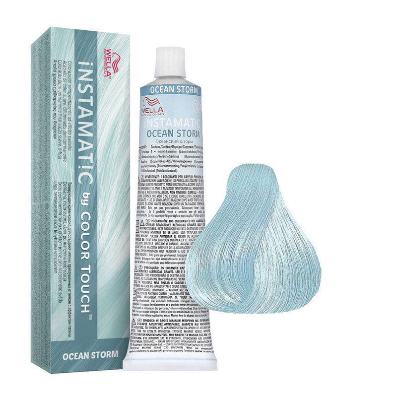 Wella color touch instamatic tinte Semipermanente para el pelo, Insta Ocean Storm 60ml