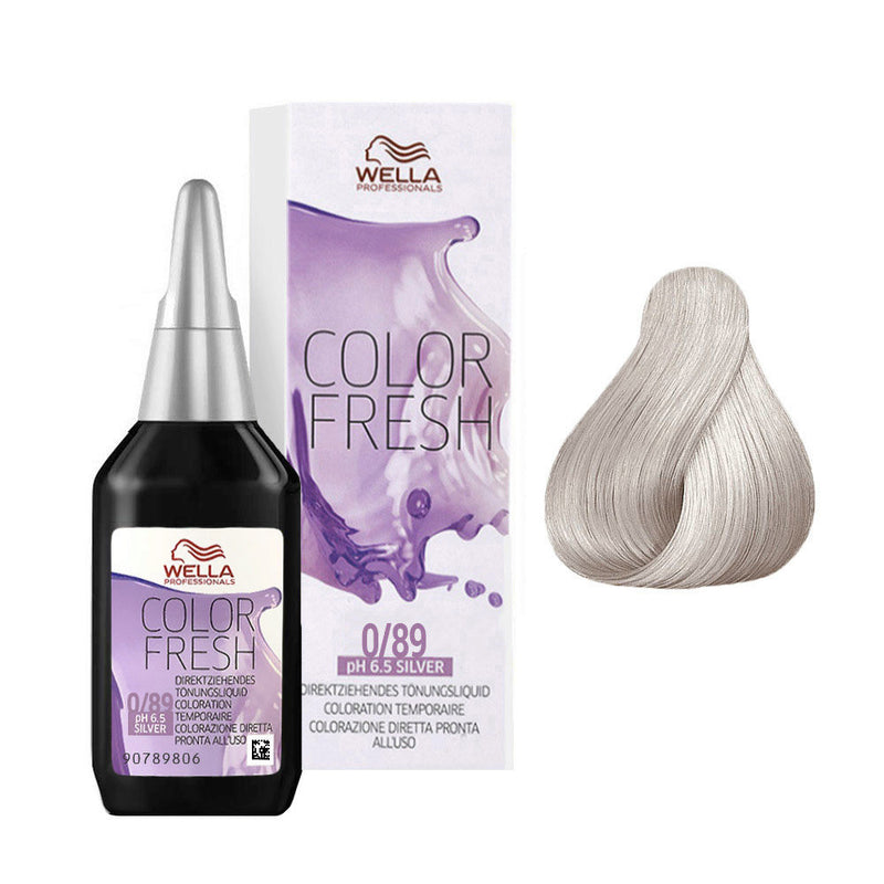 Wella color fresh ph 6.5 coloracion semi permanente, 0/89 75ML