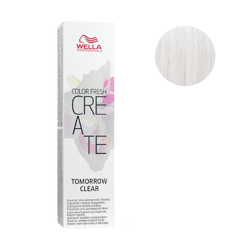 Wella color fresh ph 6.5 coloracion semi permanente, CR  TOMORROW CLEAR  60ML