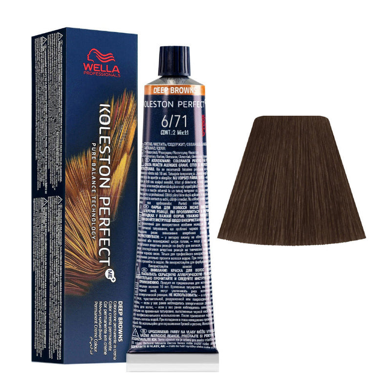 Wella Tinte Koleston Perfect Me+ Deep Browns 6/71 60ml