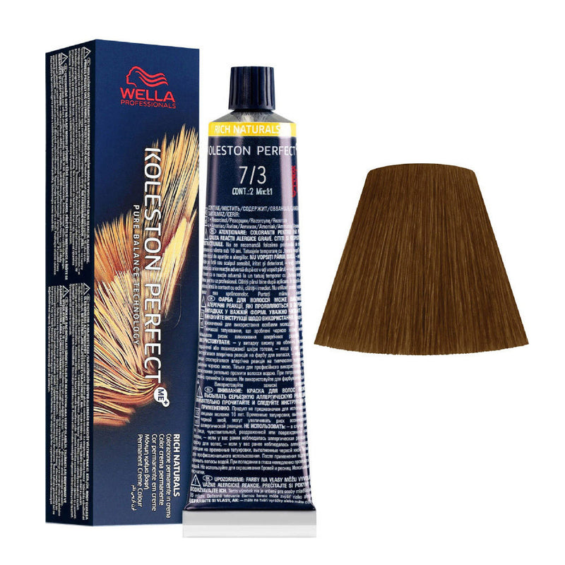 Wella Tinte Koleston Perfect Me+ Rich Naturals 7/3 60ml