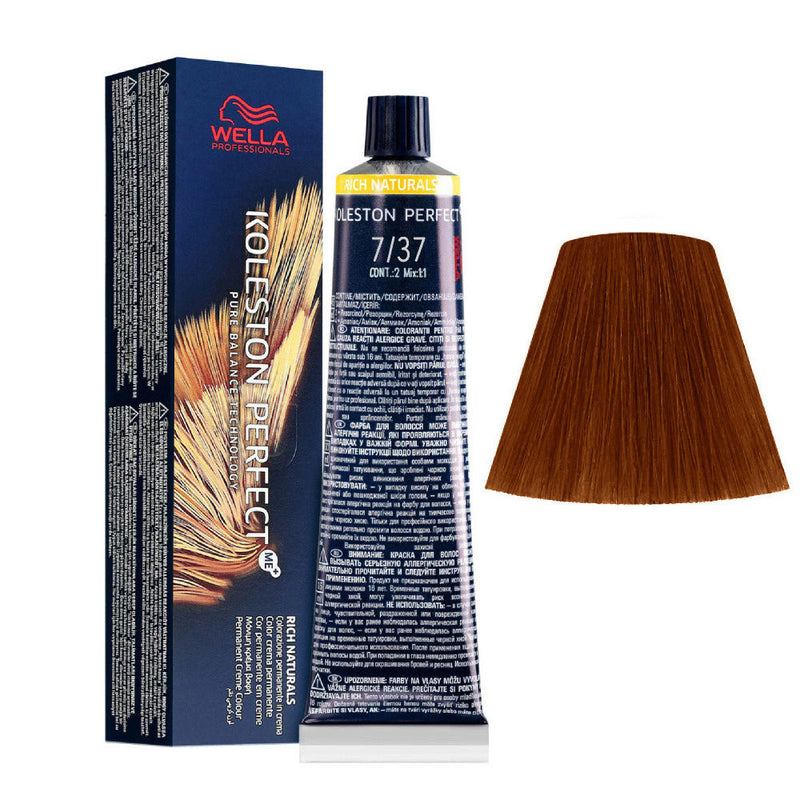 Wella Tinte Koleston Perfect Me+ Rich Naturals 7/37 60ml