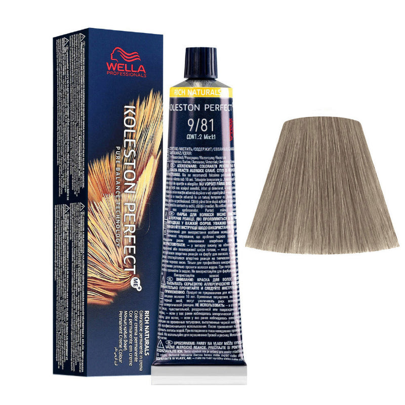 Wella Tinte Koleston Perfect Me+ Rich Naturals 9/81 60ml