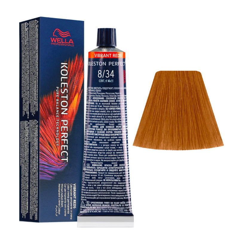 Wella Tinte Koleston Perfect Me+ Vibrant Reds 8/34 60ml