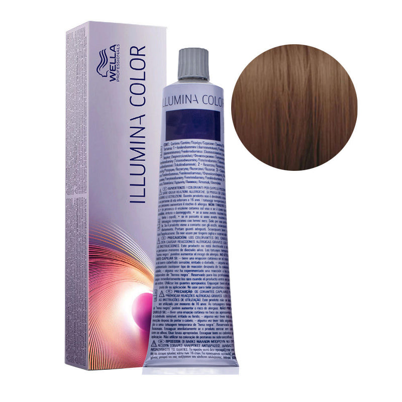 Wella tinte permanente Illumina color 5/7 60ML