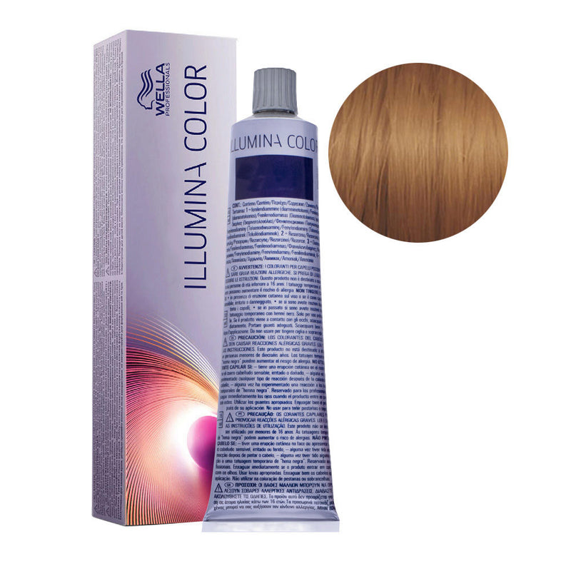 Wella tinte permanente Illumina color 7/3 60ML