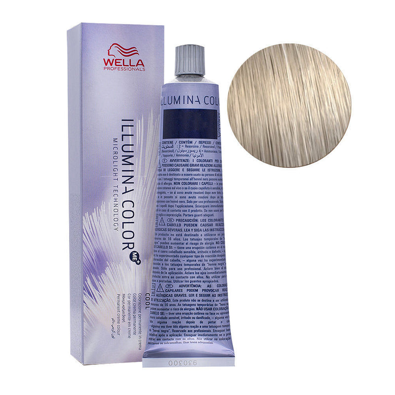 Wella tinte permanente Illumina color 9/19 60ML