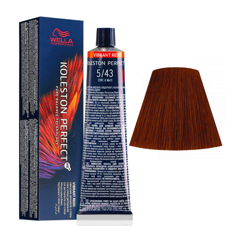 Wella Tinte Koleston Perfect Me+ Vibrant Reds 5/43 60ml