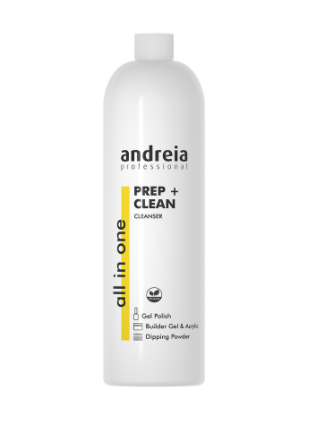 Andreia esmaltes, All in one cleanser prep + clean 1000ml andreia