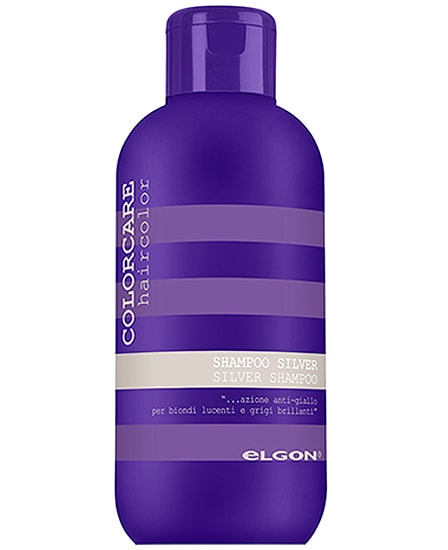 Elgon Colorcare Silver Shampoo 300 ml, Champú no yellow, ph 6
