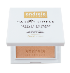 Andreia maquillaje, bronceador en polvo FOREVER ON VACAY - Mineral Bronzer Glow 01