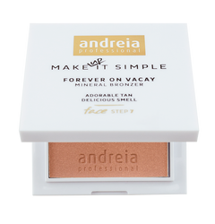 Andreia maquillaje, bronceador en polvo FOREVER ON VACAY - Mineral Bronzer Glow 02