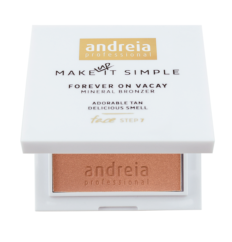 Andreia maquillaje, bronceador en polvo FOREVER ON VACAY - Mineral Bronzer Glow 03