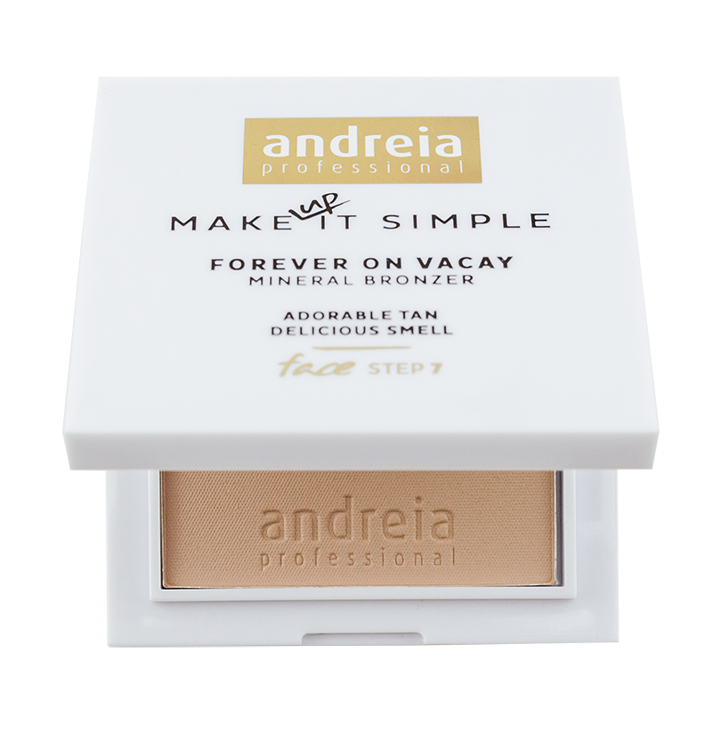 Andreia maquillaje, bronceador en polvo FOREVER ON VACAY - Mineral Bronzer Matte 01