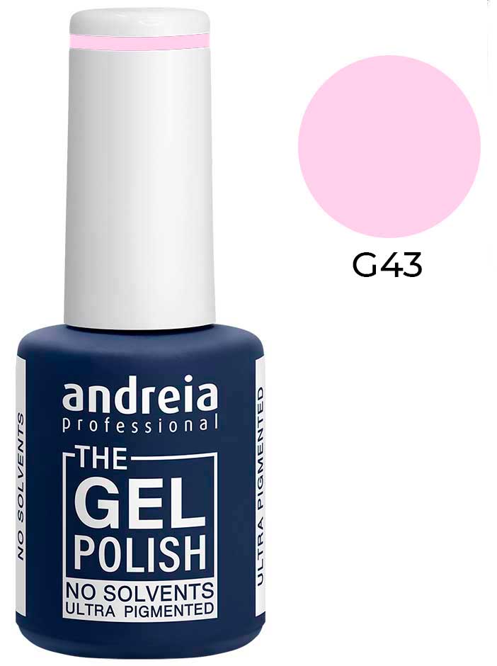 Andreia esmaltes the gel polish - ultra pigmentado 10,5ml, G043