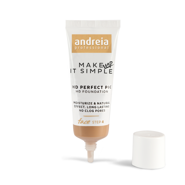 Andreia maquillaje, base de maquillaje liquida HD PERFECT PIC - HD Foundation 05 , 25ml