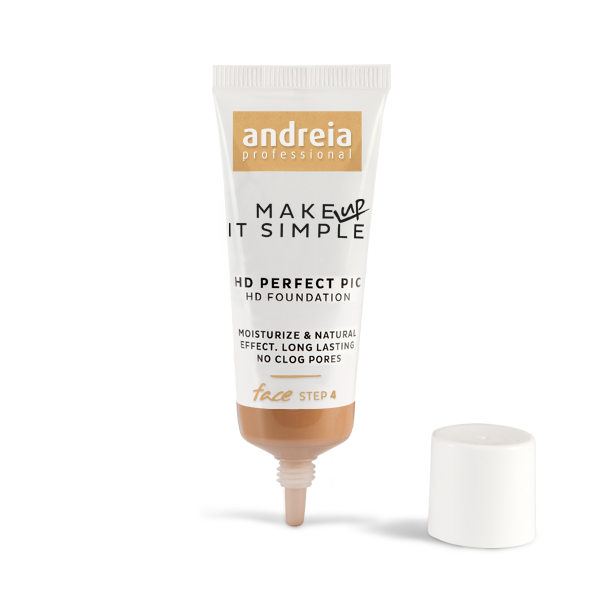 Andreia maquillaje, base de maquillaje liquida HD PERFECT PIC - HD Foundation 07.1 , 25ml