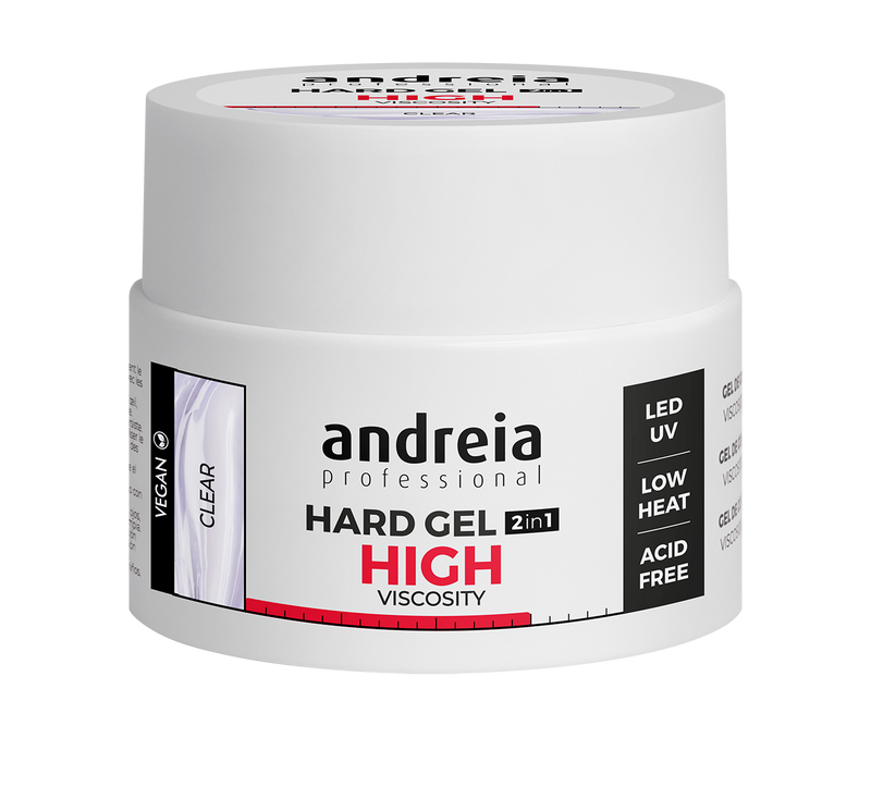 Andreia esmaltes builder gel high viscosity-  viscosidad alta 44 gr. Clear