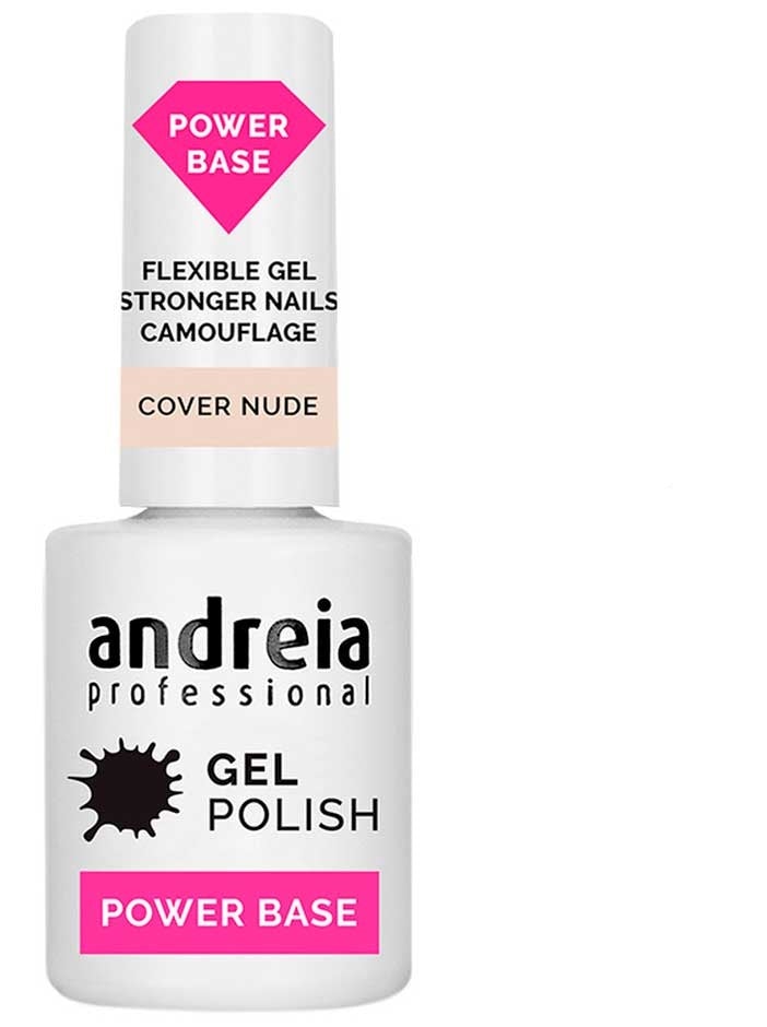 Andreia esmaltes professional gel polish power base 10,5ml cover nude