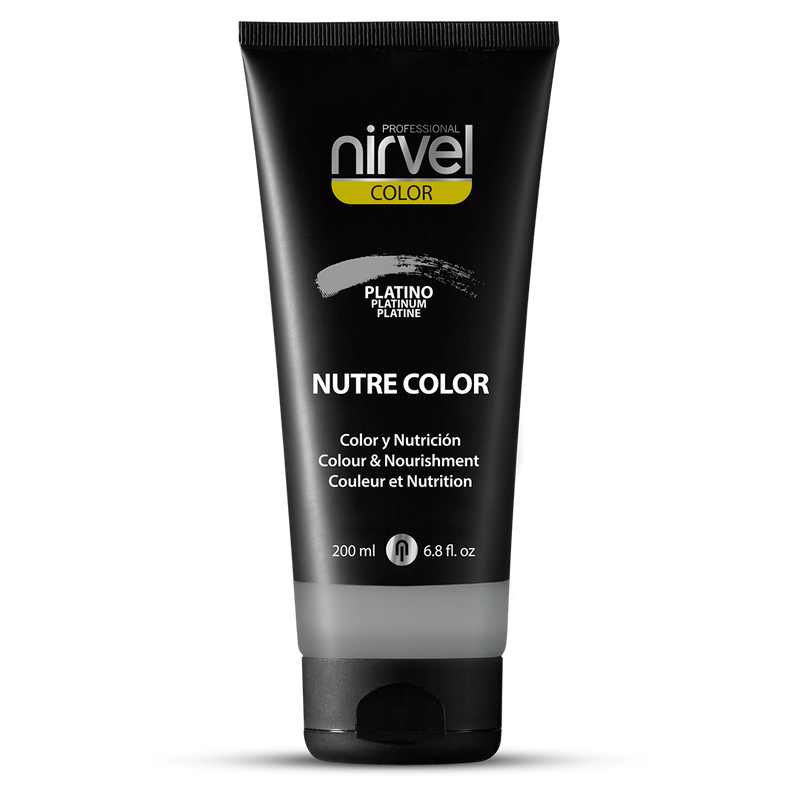 Nirvel nutre color | mascarilla de color y nutrición Platino 200 ml
