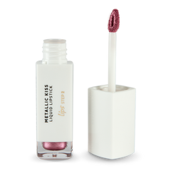 Andreia maquillaje, líquido labial efecto metálico METALLIC KISS - Liquid Lipstick, pink crush 03