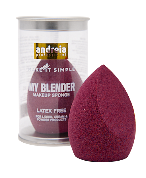 Andreia maquillaje, esponja de maquillaje color roja MY BLENDER - Makeup Sponge