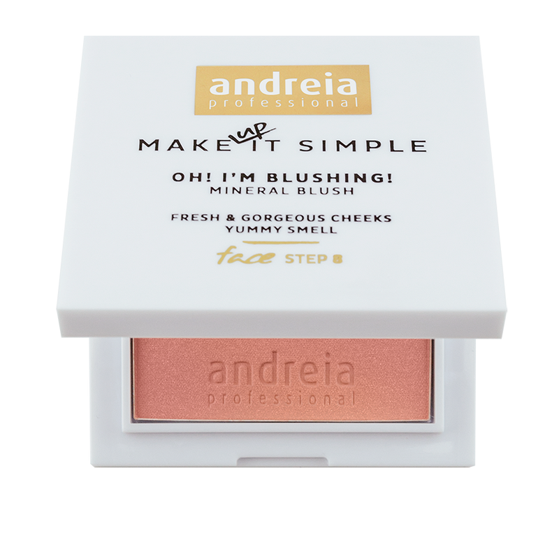 Andreia maquillaje, colorete mineral OH! I´M BLUSHING! - Mineral Blush Glow 02