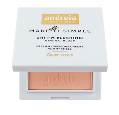 Andreia maquillaje, colorete mineral OH! I´M BLUSHING! - Mineral Blush Matte 01