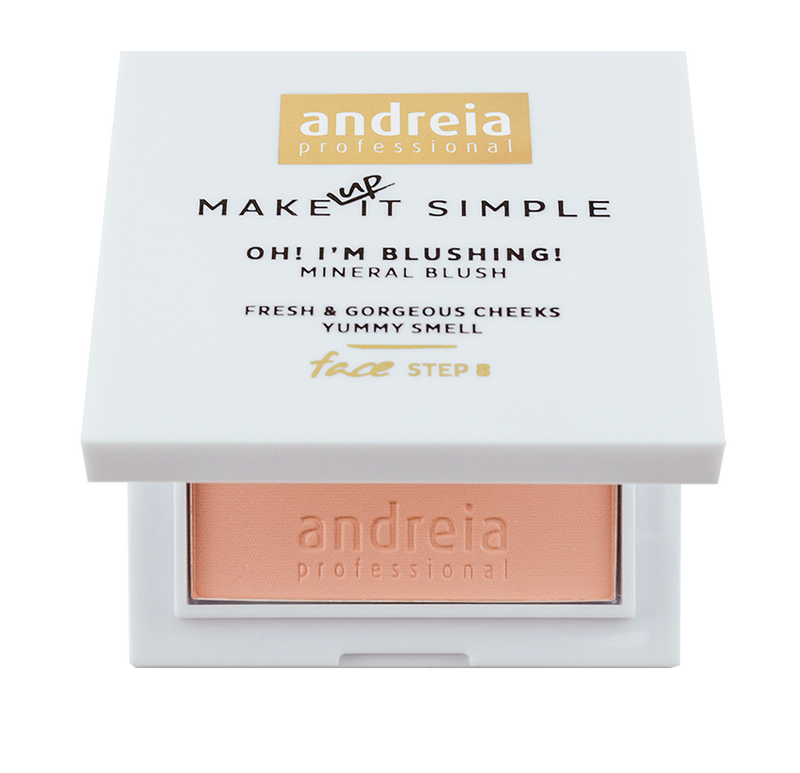 Andreia maquillaje, colorete mineral OH! I´M BLUSHING! - Mineral Blush Matte 01