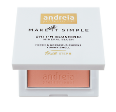 Andreia maquillaje, colorete mineral OH! I´M BLUSHING! - Mineral Blush Matte 02