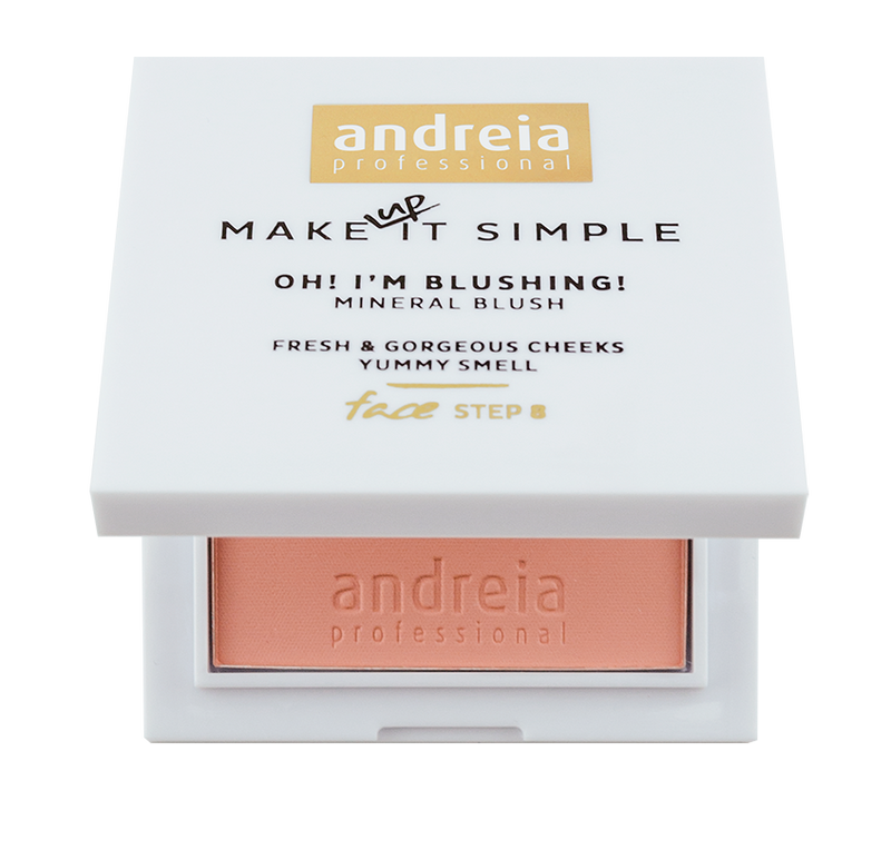 Andreia maquillaje, colorete mineral OH! I´M BLUSHING! - Mineral Blush Matte 02