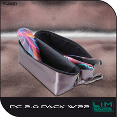 Lim Hair Pack 2.0 W 22 Plancha + Cepillo Estampado Fluor + Bolso