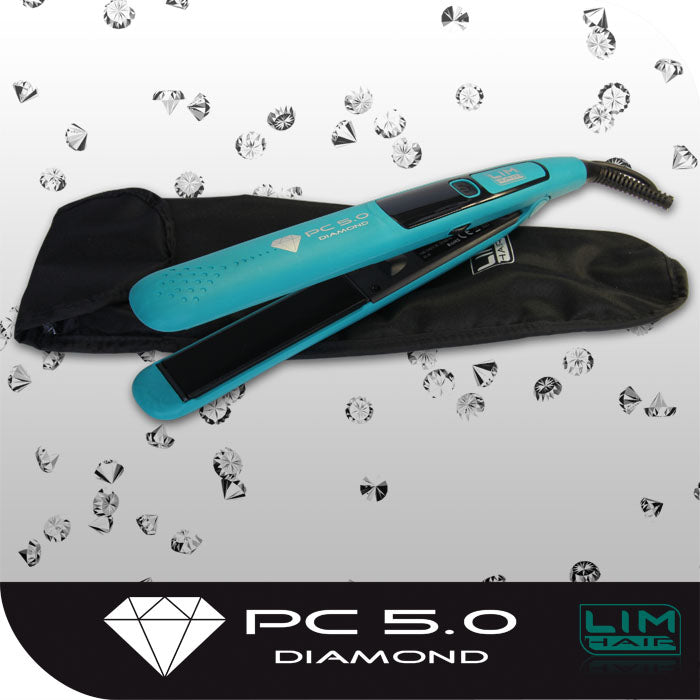Plancha de pelo PC 5.0 Turquesa Diamond Lim Hair Profesional