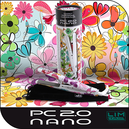 Plancha pc nano 2.0 flowers lim hair viaje