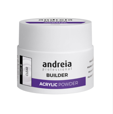 Andreia esmaltes, acrylic powder clear- polvo acrílico para uñas 35 gr –  Hair shop