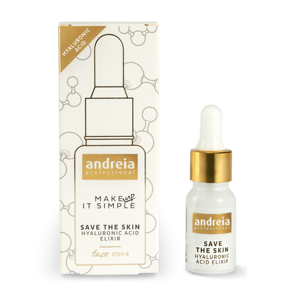 Andreia maquillaje, SAVE THE SKIN - Hyaluronic Acid Elixir, serum ácido Hialurónico 10 ml