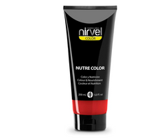 Nirvel nutre color | mascarilla de color y nutrición carmín 200 ml.
