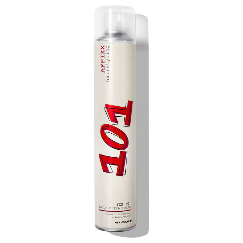Laca del pelo profesional , laca  extra fuerte spray elgon AFFIXX 101 Fix it