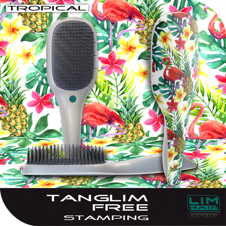 TP-Cepillo Tanglim Free Lim Hair Stamping TROPICAL - Hair shop