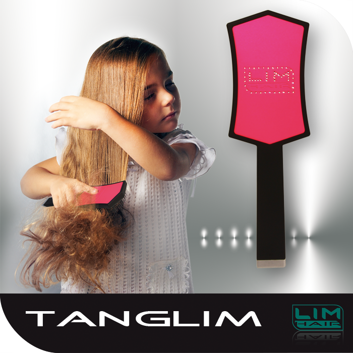Cepillos tanglim lim hair fuchsia desenredante no rompe el pelo